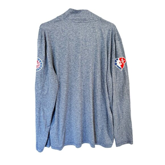 New Orleans Pelicans Patriotic Quarter Zip Size Large - Picture 2 of 7